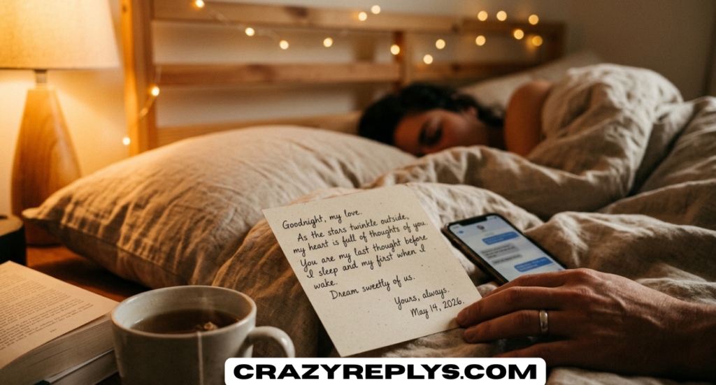 Good Night Message for My Love: Romantic, Sweet & Emotional Bedtime Wishes (2026) 