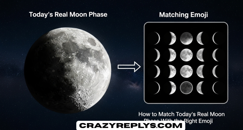 Moon Current Phase Emoji: How to Match Today's Real Moon Phase With the Right Emoji