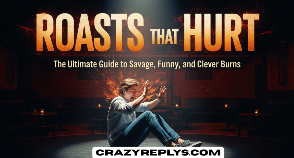 Roasts That Hurt: The Ultimate Guide to Savage, Funny, and Clever Burns