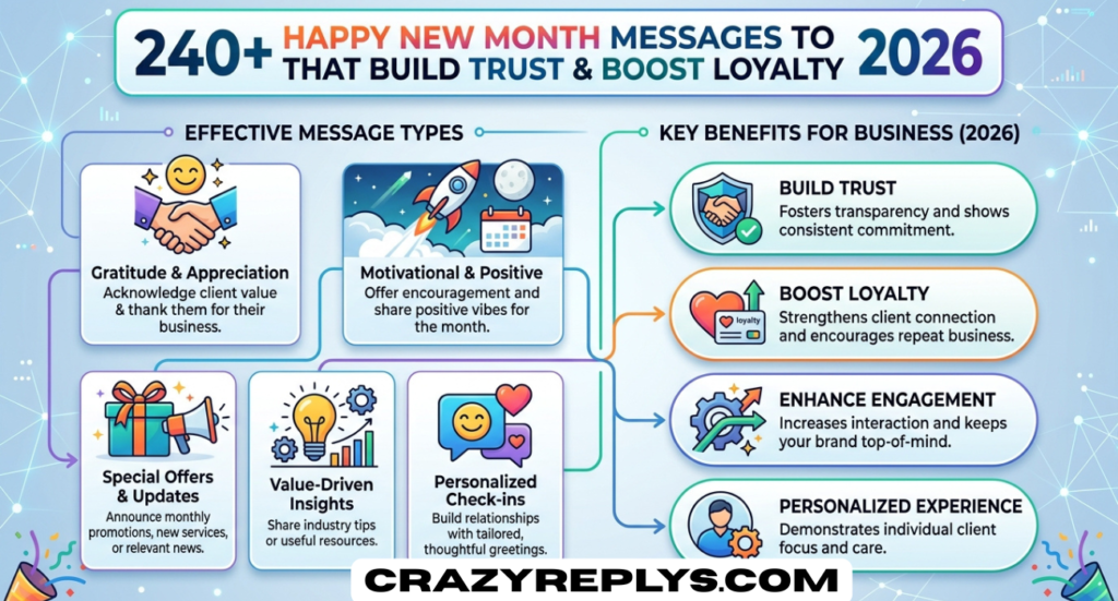 240+ Happy New Month Messages to Clients That Build Trust & Boost Loyalty (2026)