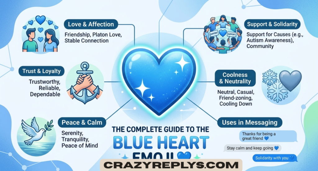 Blue Heart Emoji Mean: Complete Guide to 💙 Meaning, Symbolism, and Uses