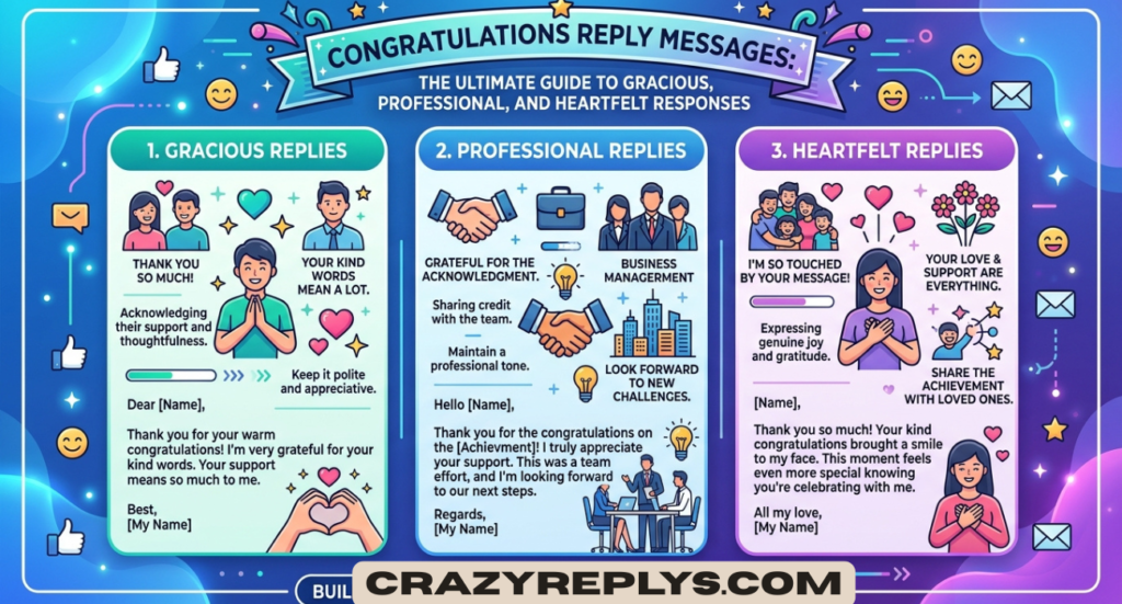 Congratulations Reply Messages: The Ultimate Guide to Gracious, Professional, and Heartfelt Responses