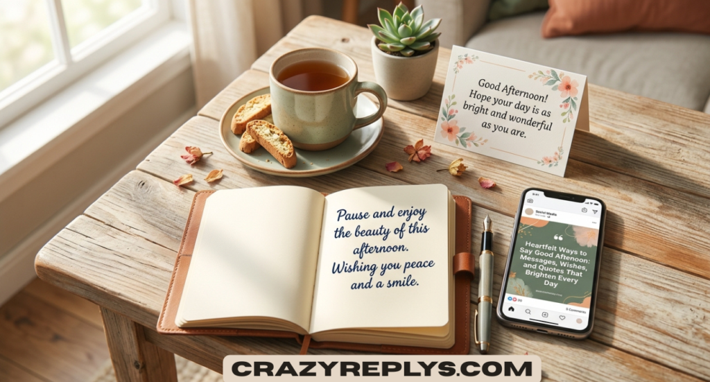 Heartfelt Ways to Say Good Afternoon: Messages, Wishes, and Quotes That Brighten Every Day
