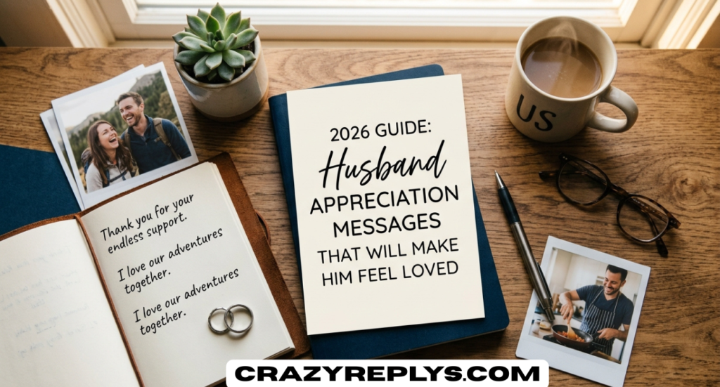 Husband Appreciation Messages That Will Make Him Feel Loved (2026 Guide)