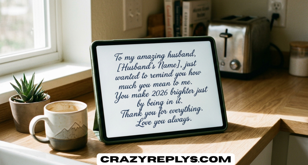 Husband Appreciation Messages That Will Make Him Feel Loved (2026 Guide)