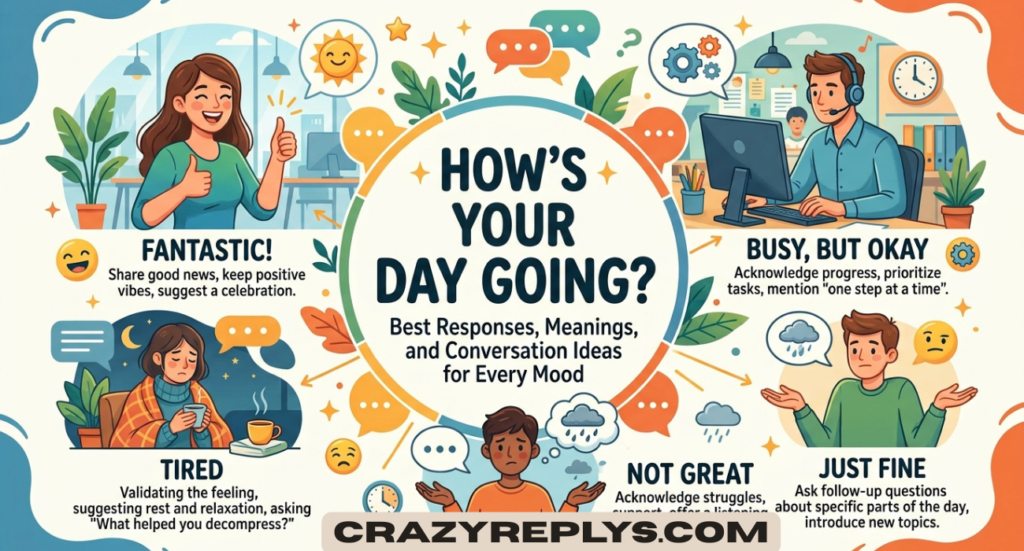 How’s Your Day Going? Best Responses, Meanings, and Conversation Ideas for Every Mood