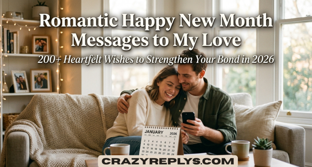 Romantic Happy New Month Messages to My Love: 200+ Heartfelt Wishes to Strengthen Your Bond in 2026