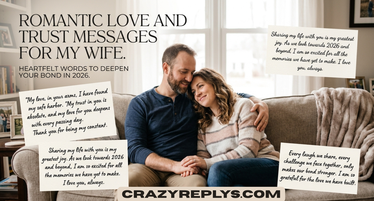 Romantic Love And Trust Messages For My Wife: Heartfelt Words to Deepen Your Bond in 2026